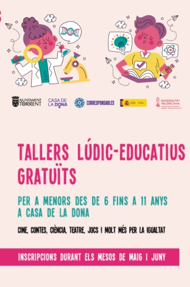 Tallers Lúdic-Educatius gratuïts