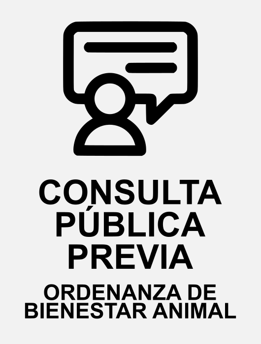 Consulta pública previa Ordenanza Bienestar Animal